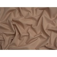 Minerva Core Range 100% Cotton Broadcloth Fabric Dark Beige