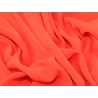 Deadstock Synergy Light Georgette Fabric Orange