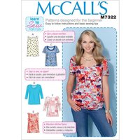 McCalls Paper Sewing Pattern 7322