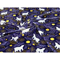 Plush Cuddle Fleece Fabric Deep Blue