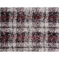 Deadstock Sequin Mesh Fabric Red