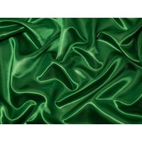 Minerva Core Range Soft Polyester Satin Fabric Bottle Green