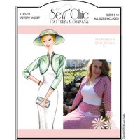 Sew Chic Paper Sewing Pattern Victory Jacket