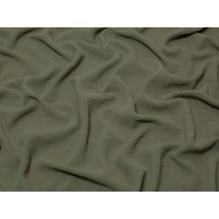 Minerva Core Range Ocean Washed Stretch Woven Crepe Fabric Khaki