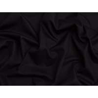 Minerva Core Range Premium Smooth 100% Cotton Poplin Fabric Black