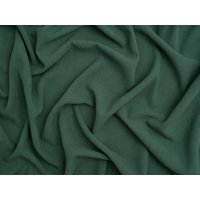 Minerva Core Range Soft Viscose Linen Blend Fabric Forest Green