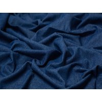Minerva Core Range 290gsm Soft Washed Denim Fabric Dark Blue