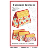 By Annie Paper Sewing Pattern Cosmetic Clutches