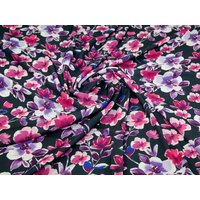 John Kaldor Liza Georgette Fabric Purple