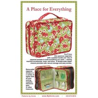By Annie Paper Sewing Pattern A Place For Everything Organiser