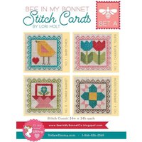Lori Holt Cross Stitch Pattern Stitch Cards Set A