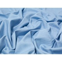 Minerva Core Range 130gsm Soft Washed Denim Fabric Light Blue