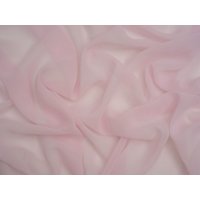 Minerva Core Range Light Sheer Chiffon Fabric Ice Rose