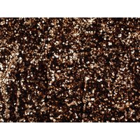 Minerva Core Range Sequin Soft Velvet Stretch Knit Fabric Bronze on Black