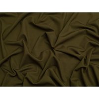 Minerva Core Range Viscose Interlock Jersey Stretch Knit Fabric Olive Green