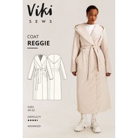 Vikisews Paper Sewing Pattern Reggie Coat