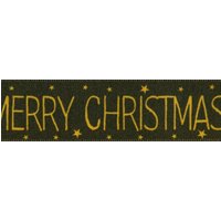 Christmas Magic Ribbon Gold