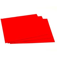 Minerva Core Range Self Adhesive 9x12inch Felt Fabric Sheets Cherry Red