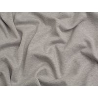 Minerva Core Range Heavy Fur Back Sweatshirt Stretch Knit Fabric Cloud Grey