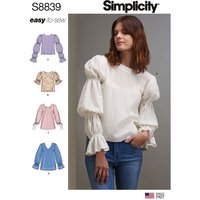 Simplicity Paper Sewing Pattern 8839