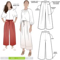 Style Arc Paper Sewing Pattern Milan Pants