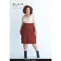 True Bias Paper Sewing Pattern Blair Skirt True Bias Paper Sewing Pattern Blair Skirt
