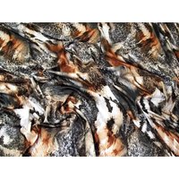 Lady McElroy Soft Touch ITY Silky Stretch Knit Fabric Brown
