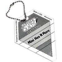 Jaybird Mini Hex N More Quilting Ruler Jaybird Mini Hex N More Quilting Ruler