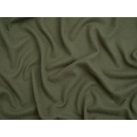 Fine Brushed Viscose Sweater Knit Stretch Fabric Olive Green