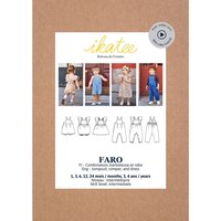 Ikatee Paper Sewing Pattern Baby Faro Jumpsuit & Dress