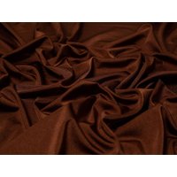 Minerva Core Range Glossy Activewear Lycra Four Way Stretch Knit Fabric Brown