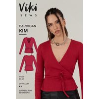 Vikisews Paper Sewing Pattern Kim Cardigan