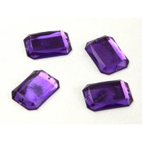 Lozenge Acrylic Jewels Purple