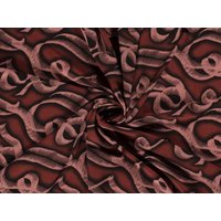 Soft Polyester Crepe Fabric Rose Pink