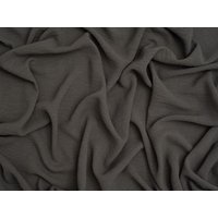 Minerva Core Range Italian Washed Stretch Woven Crepe Fabric Pewter Grey