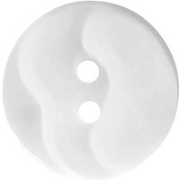 Crendon Round Pearlised Buttons (Value Pack) Ivory