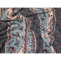 John Kaldor Liza Georgette Fabric Slate