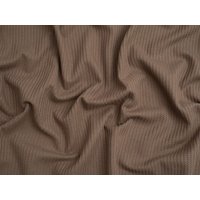 Minerva Core Range Waffle Textured Stretch Knit Fabric Dark Taupe