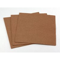 Minerva Core Range Self Adhesive 12inch Felt Fabric Sheets Teddy Brown