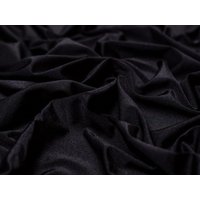 Minerva Core Range Glossy Activewear Lycra Four Way Stretch Knit Fabric Black