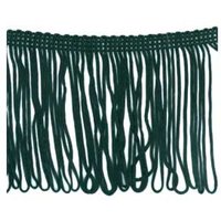 Loop Fringe Trim Water Green