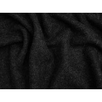 Minerva Core Range 100% Pure Boiled Wool Coating Fabric Dark Charcoal