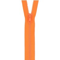 Milward Chunky Open End Zips Orange