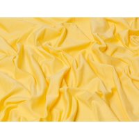 Minerva Core Range Cotton Lycra Jersey Stretch Knit Fabric Lemon Yellow
