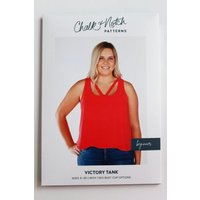 Chalk and Notch Sewing Pattern Victory Tank Top