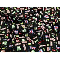 Deadstock 100% Cotton Poplin Fabric Black