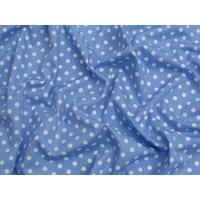 Minerva Core Range 100% Cotton Poplin Fabric Pale Blue