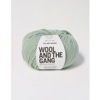 Wool and the Gang The One Merino Aran Yarn Eucalyptus Green