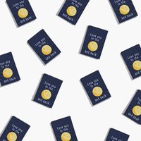 Kylie And The Machine Love You To The Moon And Back Woven Labels