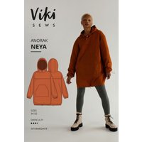 Vikisews Paper Sewing Pattern Neya Anorak